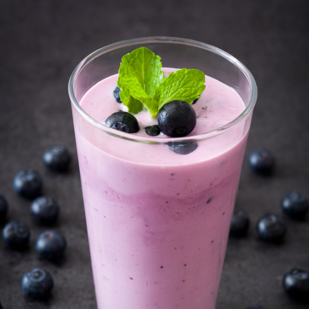 Double Superfood Nutrition - Blueberry Camel Milk Smoothie