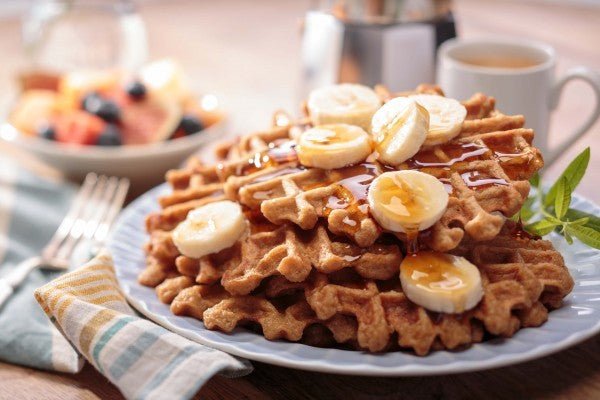 Banana Waffles using Camel Milk - Spectrum Care Plus